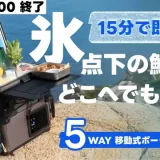FrozenPack Wild ポータブル冷蔵庫｜アウトドアから災害時まで大活躍する高性能モデル