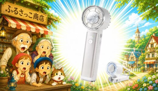 【CICIBELLA ハンディファン】ふるさっこ商店 今日の入荷｜瞬間冷却プレート搭載！暑さ対策におすすめの多機能ハンディファン