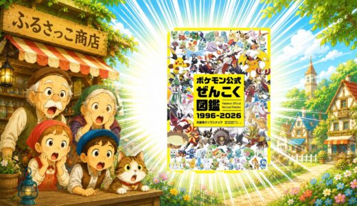 【ポケモン公式ぜんこく図鑑 1996-2026】ふるさっこ商店 今日の入荷｜1025匹を完全収録！30年の歴史が詰まった決定版ポケモン図鑑